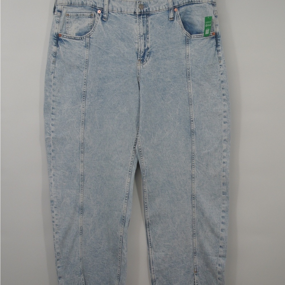 GAP ✨NWT 💿 Vintage Wash‎ ‘90’s Loose Wide Leg Jeans 🪴 Organic Cotton